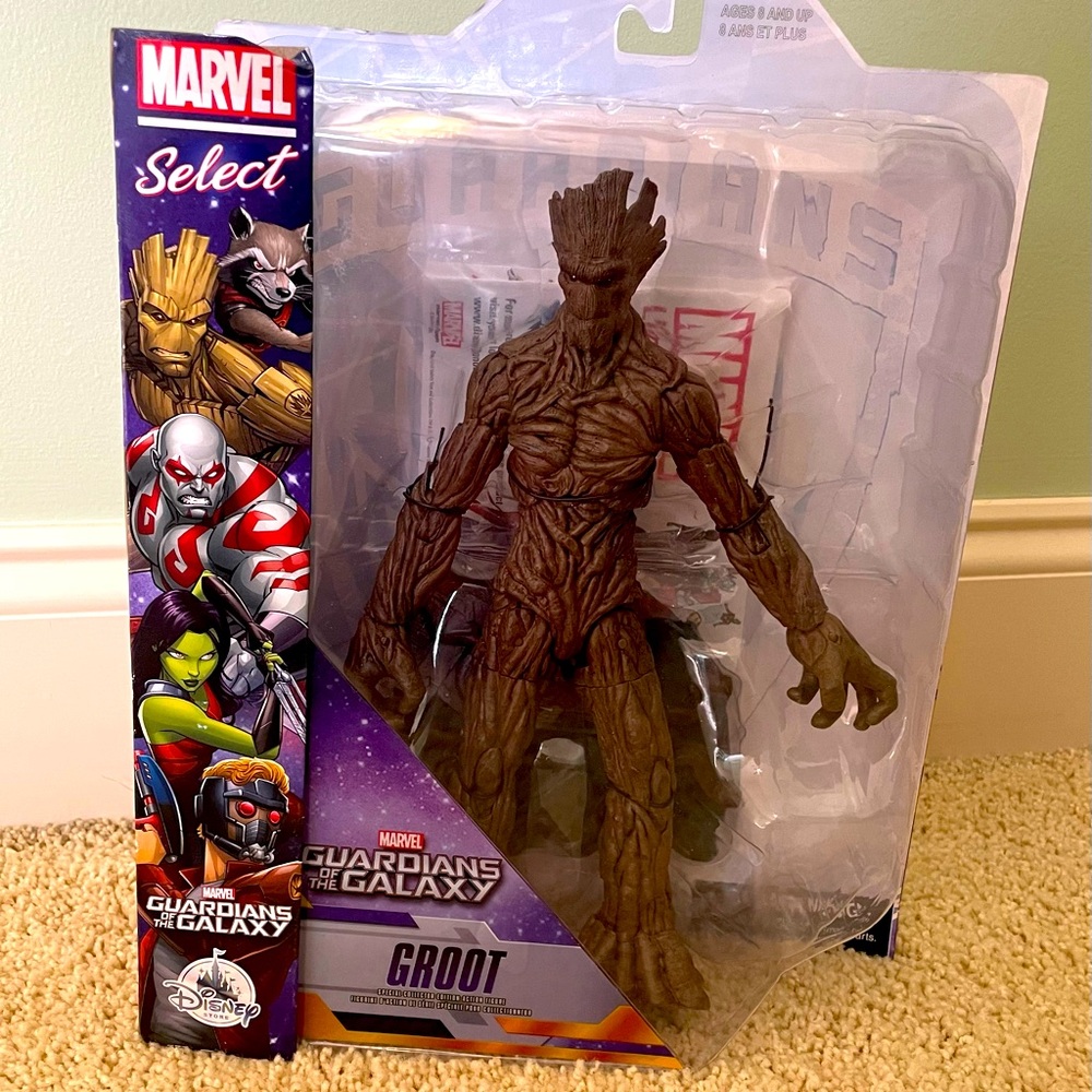 Marvel Groot Figure. Never opened. Smoke free home.